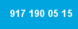 917 190 05 15 917 190 05 15